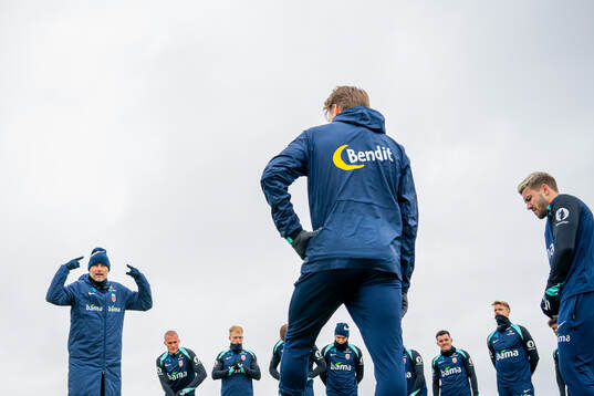 Ståle Solbakken, head coach of the Norwegian national