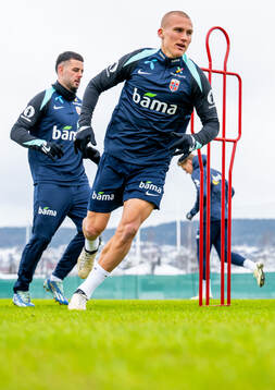 Leo Skiri Østigård of the Norwegian national football team