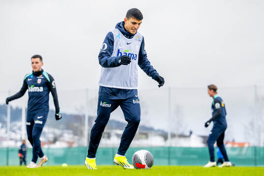 Mohamed Elyounoussi of the Norwegian national football team