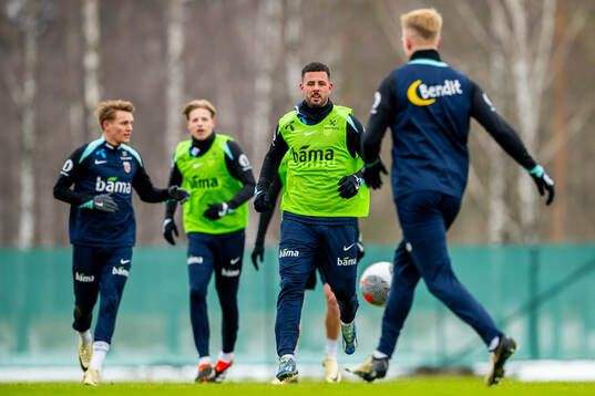 Aron Dønnum of the Norwegian national football team