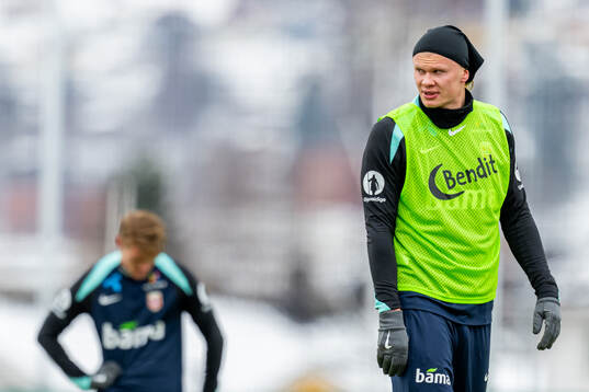 Erling Braut Haaland of the Norwegian national football team