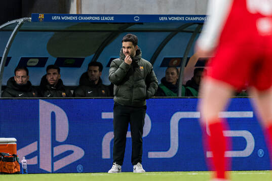 Jonatan Giráldez, head coach fo Barcelona