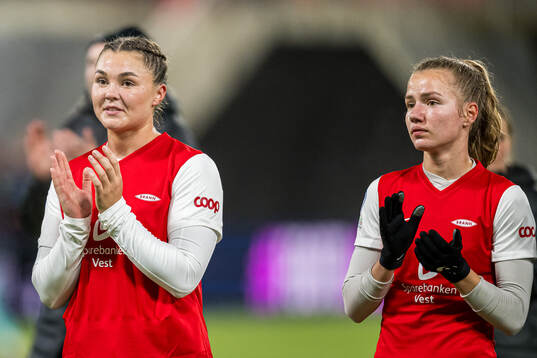 Anna Aahjem and Sara Ritter of Brann