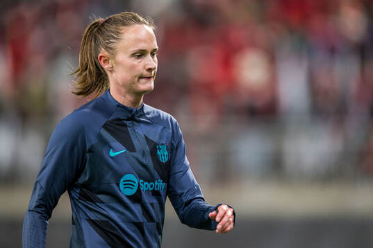 Caroline Graham Hansen of Barcelona