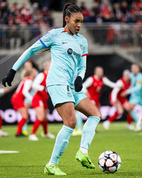 Salma Paralluelo of Barcelona