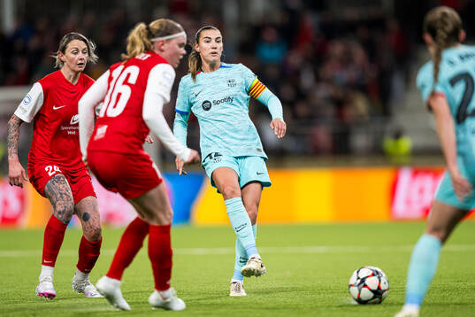Patri Guijarro of Barcelona