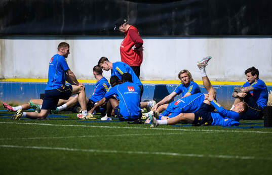 Dejan Kulusevski, Simon Olsson, Emil Forsberg, Ludwig