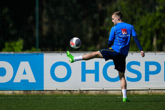Jacob Ondrejka of the Swedish men's national football team