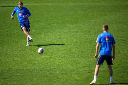 Viktor Gyökeres of the Swedish men's national football team