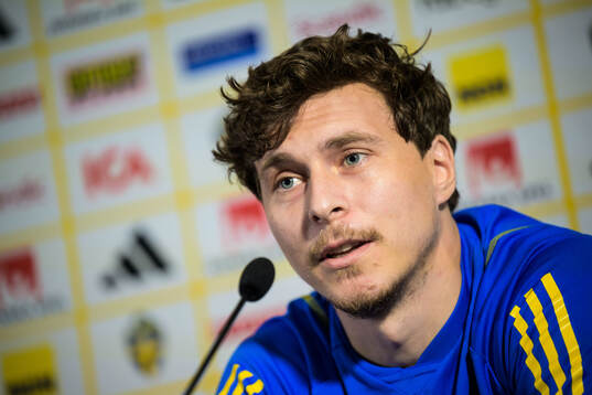 Victor Nilsson Lindelöf of the Swedish men's national