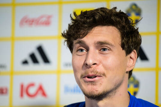 Victor Nilsson Lindelöf of the Swedish men's national