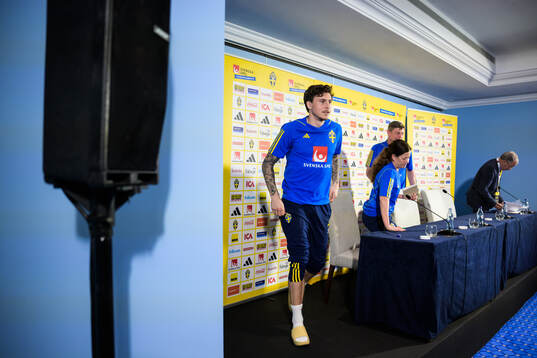 Victor Nilsson Lindelöf of the Swedish men's national