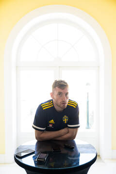 Dejan Kulusevski of the Swedish men's national football team