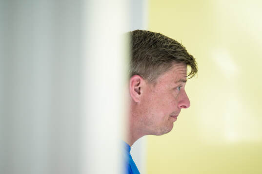 Head coach Jon Dahl Tomasson of the Swedish men's national