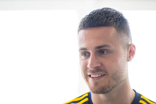 Mattias Svanberg of the Swedish men's national football team