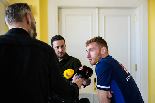 Dejan Kulusevski of the Swedish men's national football team