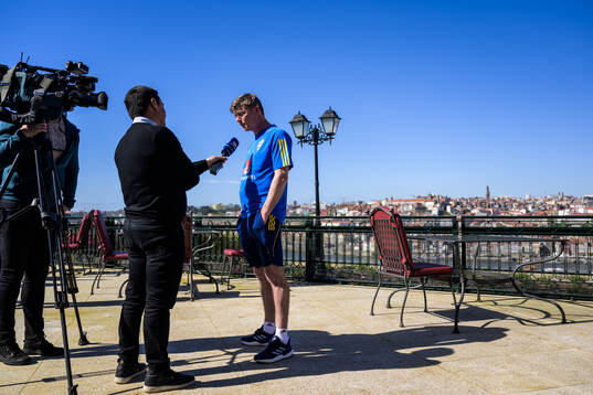Head coach Jon Dahl Tomasson of the Swedish men's national