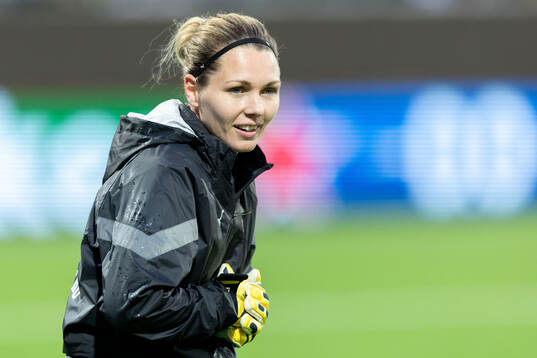 Goalkeeper Jennifer Falk of Häcken