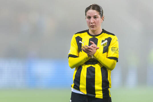 Ruby Grant of Häcken looks dejected