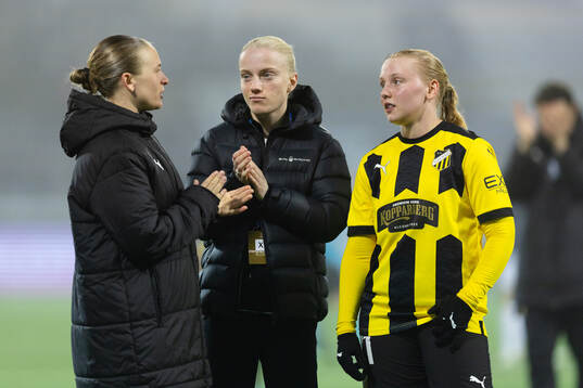 Filippa Curmark, Anna Sandberg and Johanna Fossdalsá