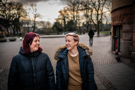 Agnes Nilsson och Sacha Micha
