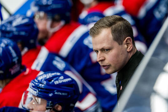Oskarshamns tränare Martin Filander