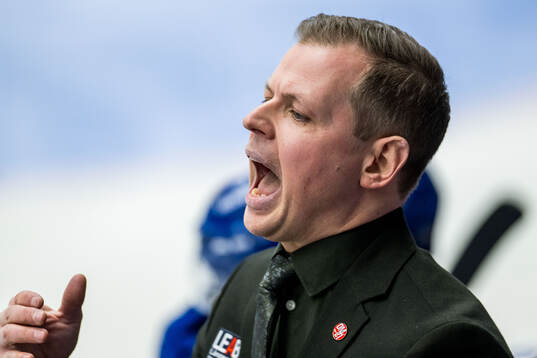 Oskarshamns tränare Martin Filander