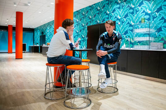 Sander Berge of the Norwegian national football team is