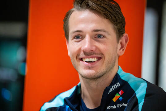 Sander Berge of the Norwegian national football team