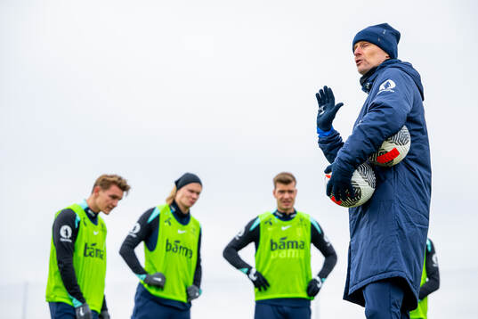 Ståle Solbakken, head coach of the Norwegian national