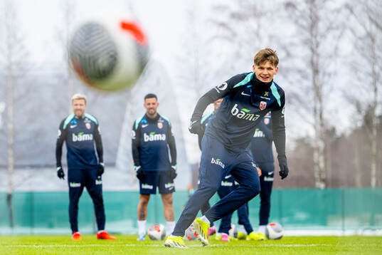 David Møller Wolfe of the Norwegian national football team
