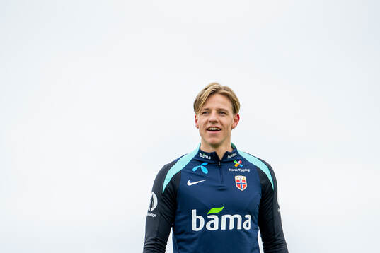 Jesper Daland of the Norwegian national football team