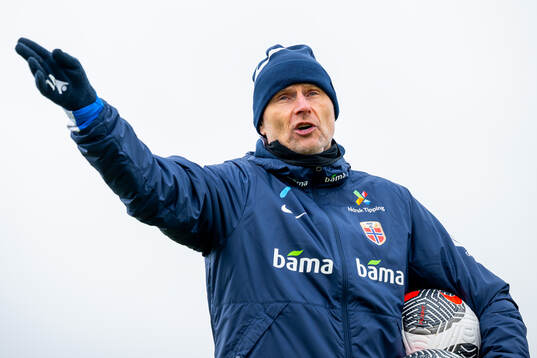 Ståle Solbakken, head coach of the Norwegian national
