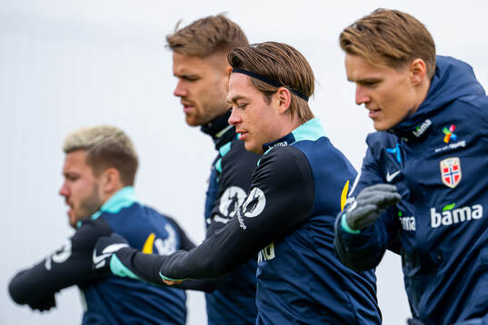 Patrick Berg of the Norwegian national football team