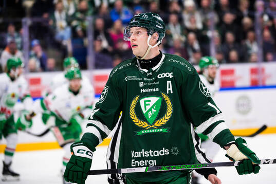 Färjestads Victor Ejdsell deppar