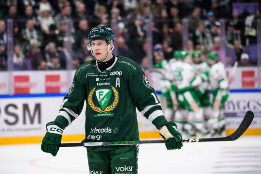 Färjestads Victor Ejdsell deppar