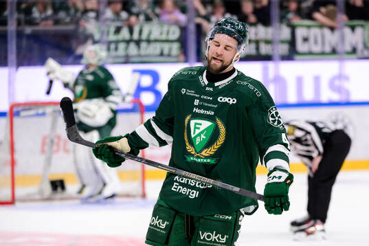 Färjestads Henrik Björklund deppar