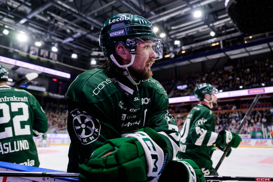 Färjestads Linus Johansson deppar