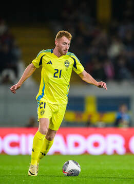 Dejan Kulusevski of Sweden