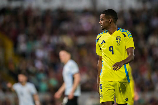 Alexander Isak of Sweden