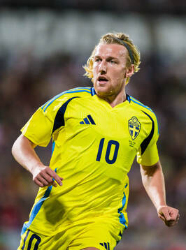 Emil Forsberg of Sweden