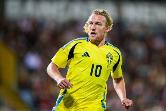 Emil Forsberg of Sweden