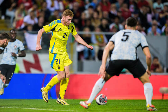 Dejan Kulusevski of Sweden
