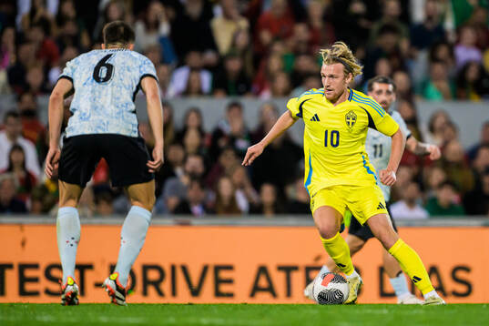 Emil Forsberg of Sweden