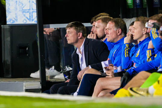 Head coach Jon Dahl Tomasson, assistant coach Remy