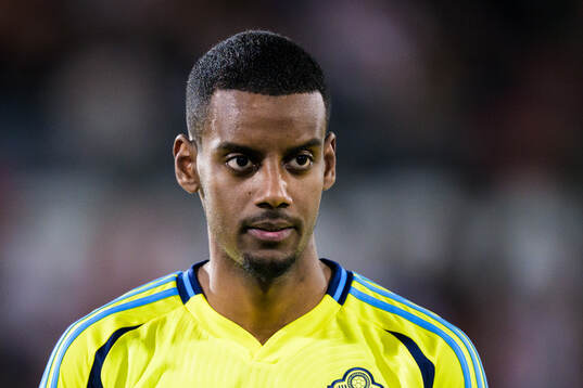 Alexander Isak of Sweden