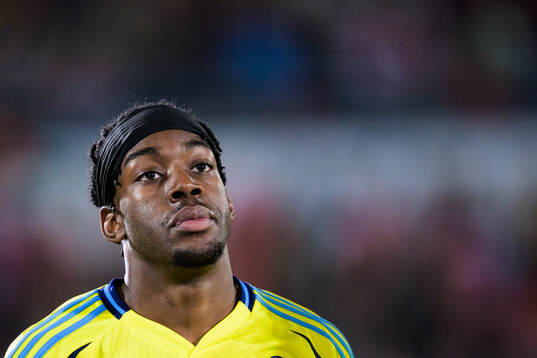 Anthony Elanga of Sweden
