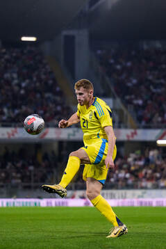 Dejan Kulusevski of Sweden