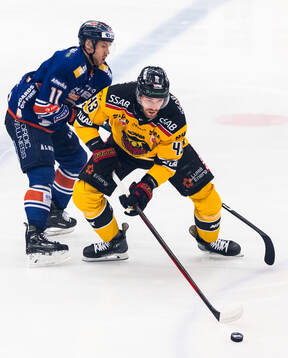 Växjös Kalle Kossila och Luleås Oscar Eklind