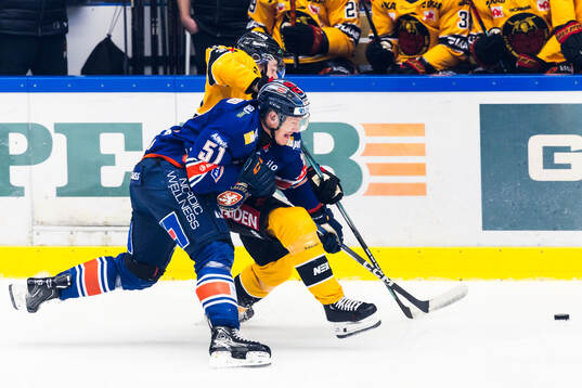 Växjös Emil Sylvegård och Luleås Jesper Sellgren